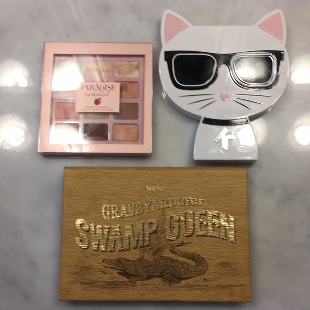 Tarte Karl Lagerfeld+Model Co and L’Oreal Palettes